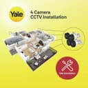 Yale 4 Camera CCTV Installation thumbnail 1