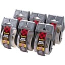 Scotch Box Lock Shipping Packaging Tape with Dispensers  Clear  1.88 in x 22.2 yds  6 Pack thumbnail 3