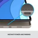 Logitech Tablet Keyboard for iPad 11 Inch 1st 2nd and 3rd Gen Smart Connector Sand thumbnail 5