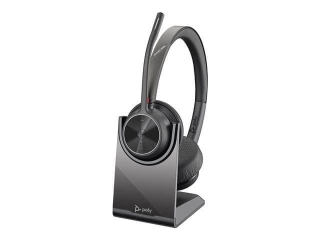 Poly Voyager 4320 Stereo Bluetooth Headset - USB-C - Microsoft Teams - With stand - Image 3