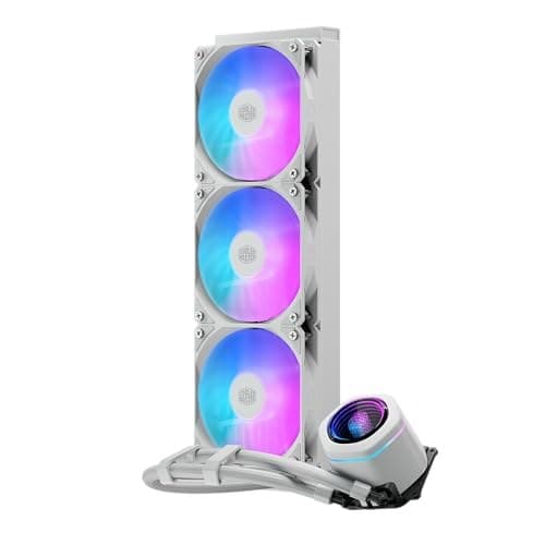 Cooler Master MasterLiquid Core Nex ARGB AIO CPU Cooler 360mm - White - Image 2