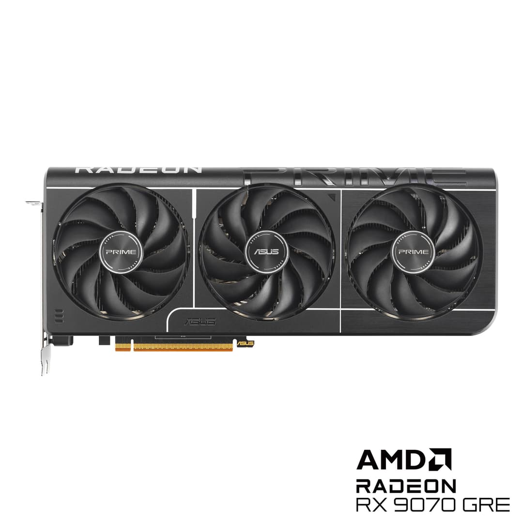 ASUS Prime -RX9070GRE-O12G AMD Radeon RX 9070 GRE 12 GB GDDR6 - Image 1