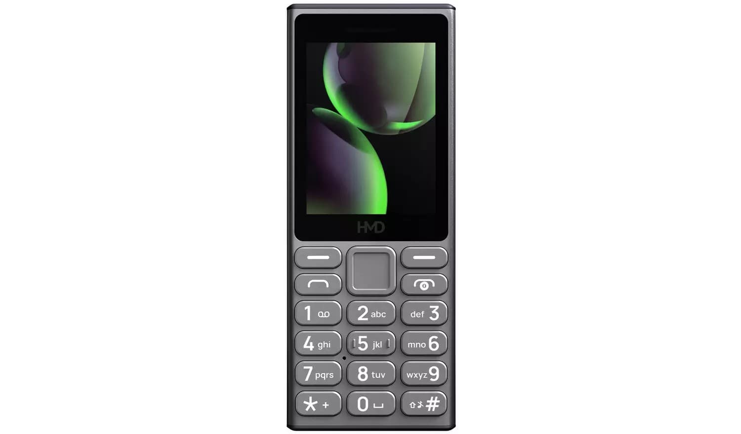 HMD 110 4G Dual SIM 2.4-inch Feature Phone - Titanium