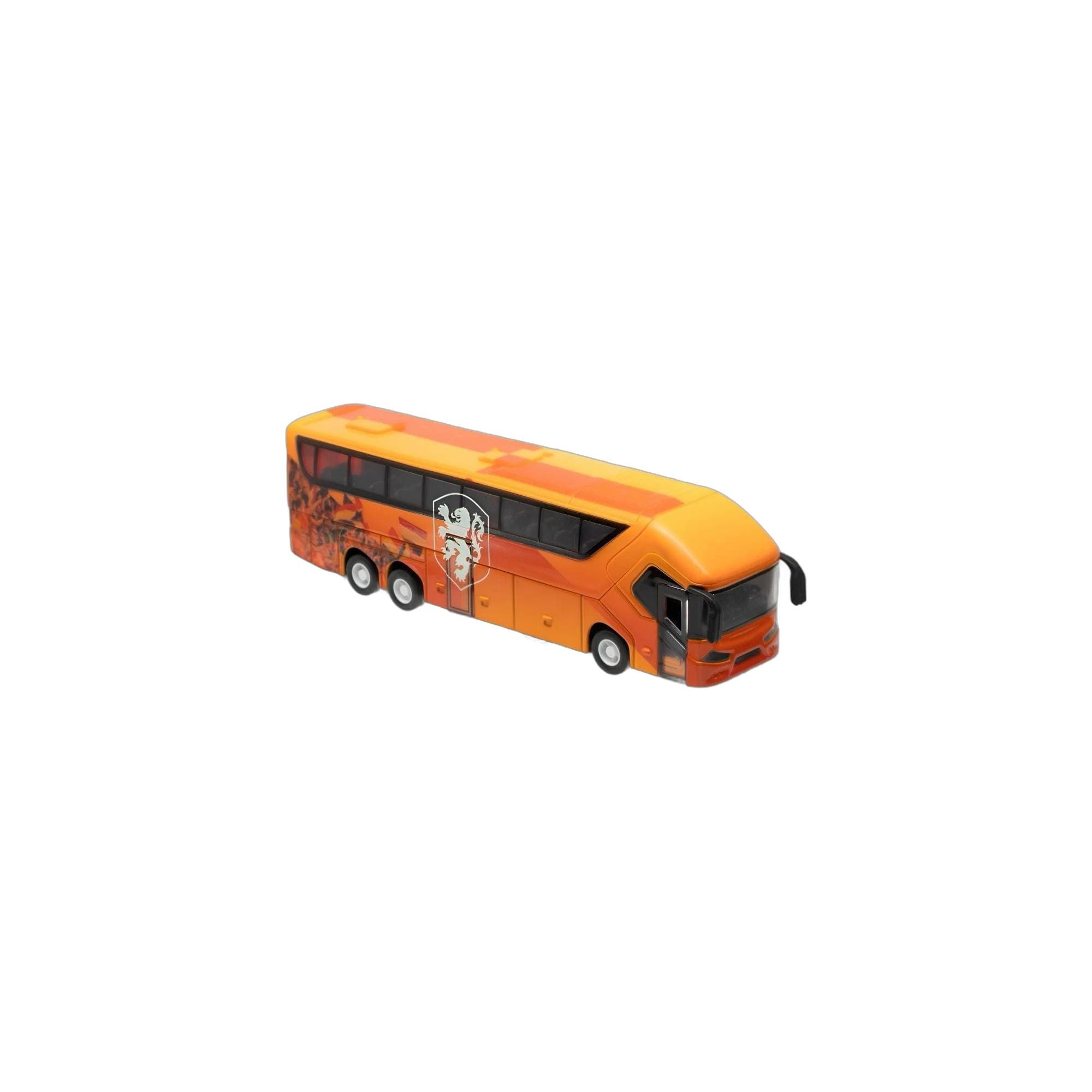 Netherlands Bus Model Football Team Coach Toy