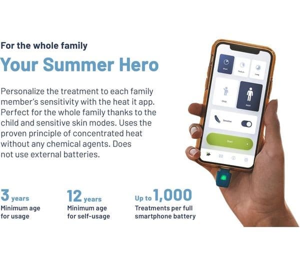 HEAT IT Classic USB Type-C Smart Insect Bite Healer - Image 2