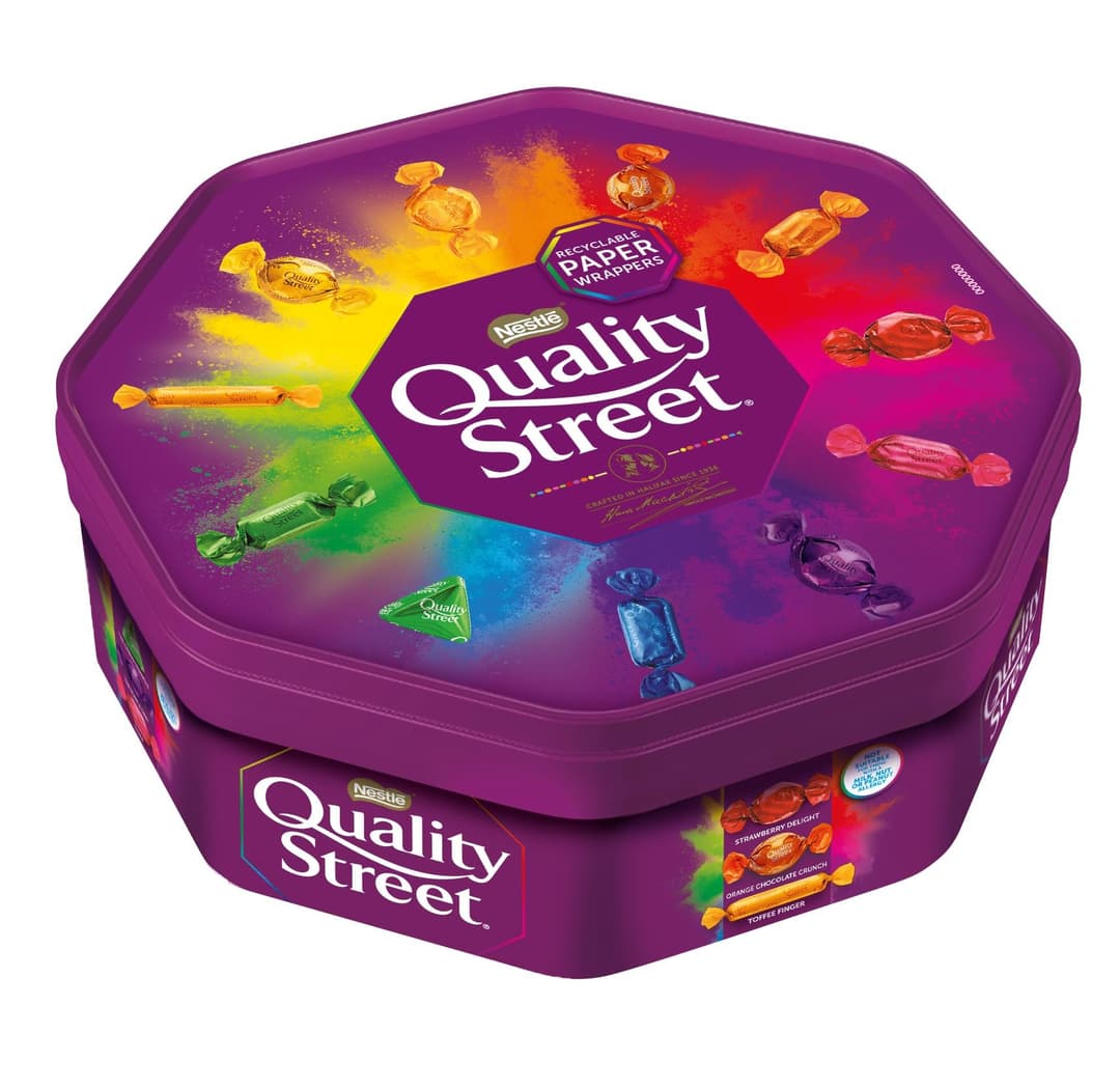 Quality Street Assorted Chocolates & Toffees Tub 550g - Image 1