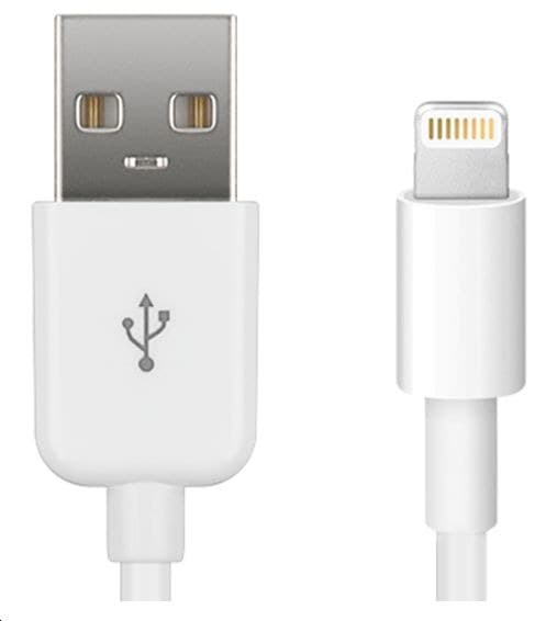 Microconnect Lightning to USB-A Cable MFi Certified 0.15m - White (LIGHTNING0.15)