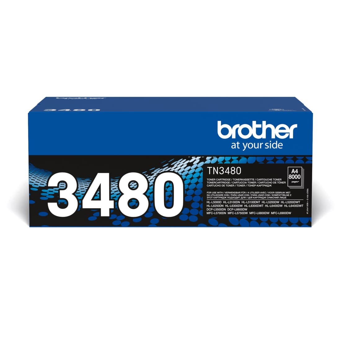 Brother TN-3480 toner cartridge 1 pc(s) Original High Yield Black (8,000 pages)