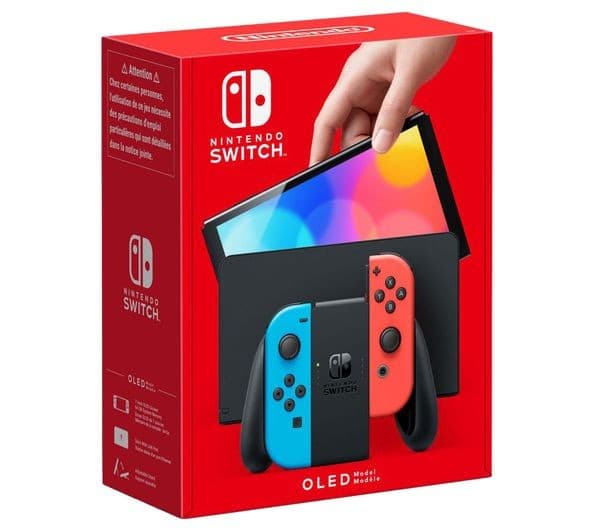 Neon Red/Blue