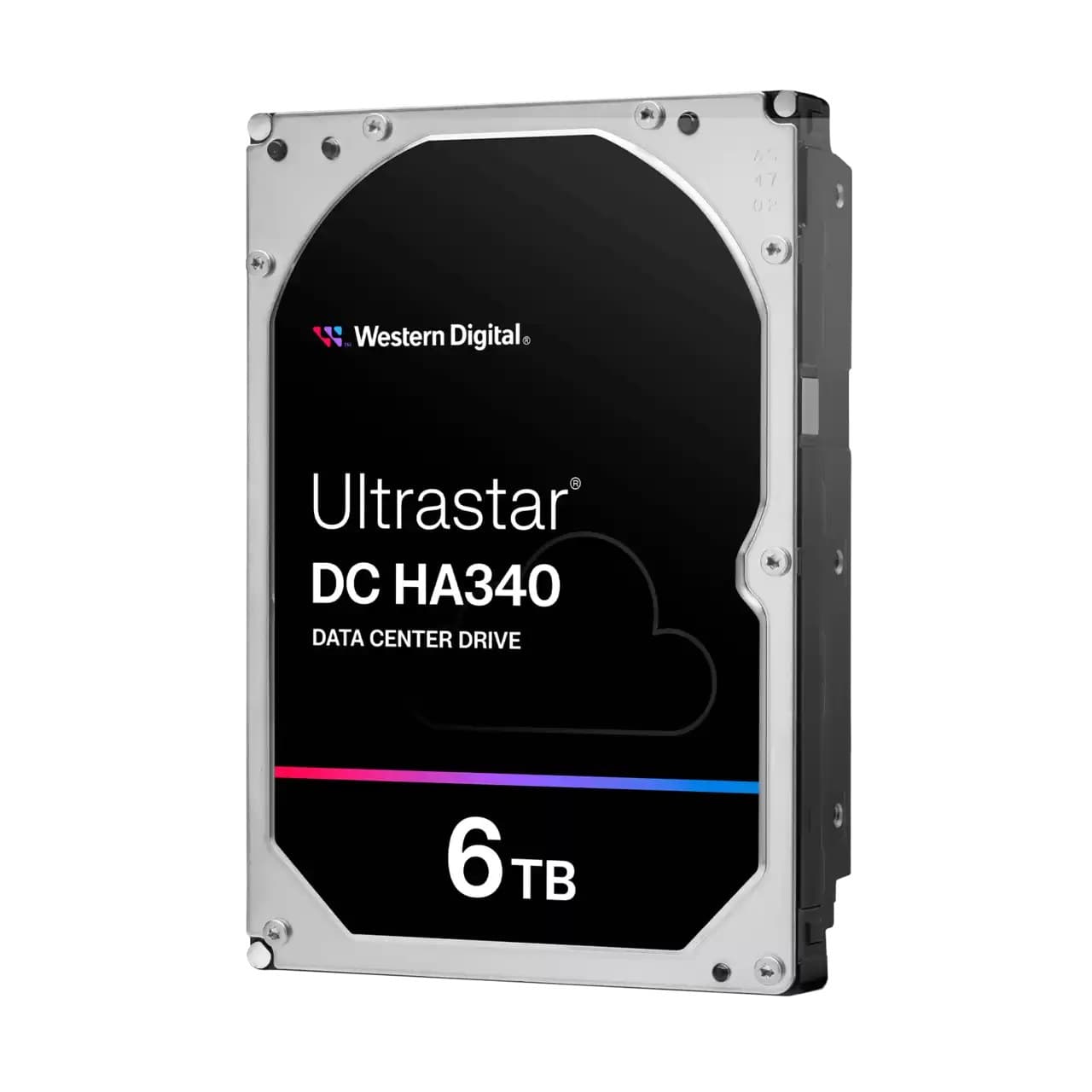 Western Digital Ultrastar DC HA340 3.5" SATA 6Gb/s 7200 RPM Internal Hard Drive - 6TB (WUS721206BLE6L4 / 0B47077)