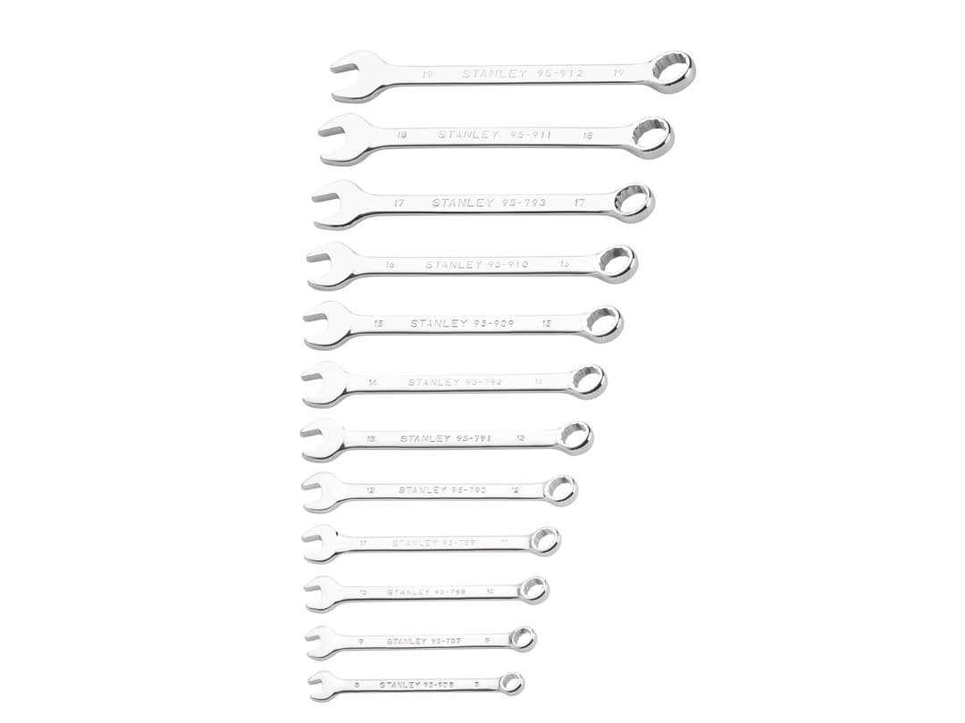 STANLEY Combination Wrench Set STMT82843-0 - Gray - Image 1