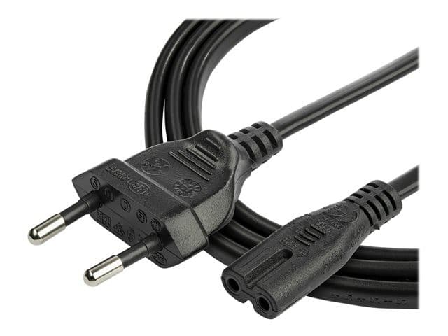 StarTech Power Cable Europlug 2m Black - Image 3