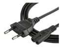 StarTech Power Cable Europlug 2m Black thumbnail 3