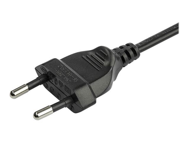StarTech Power Cable Europlug 2m Black - Image 4