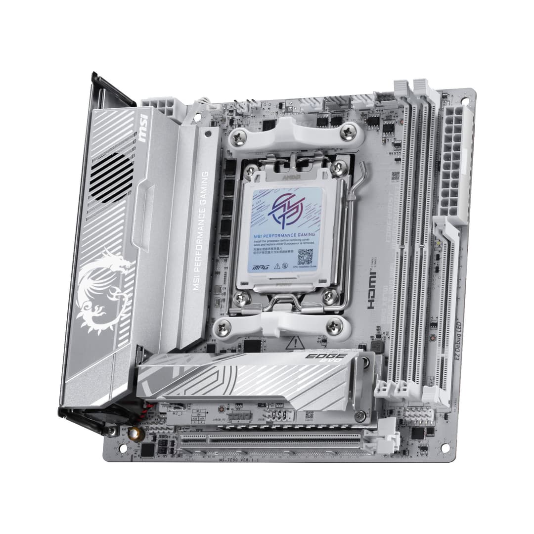 MSI MPG X870I Edge TI EVO WIFI AMD X870 ITX Socket AM5 Motherboard - Image 4