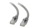 C2G 83141 Cat5e Snagless Booted UTP Network Patch Cable 1m Grey thumbnail 1