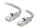 C2G 83141 Cat5e Snagless Booted UTP Network Patch Cable 1m Grey thumbnail 3