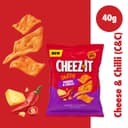 Cheez-It Snap'd Cheese & Chilli Baked Snacks, 100% Real Cheese, Cheesy, Thin & Crispy thumbnail 4