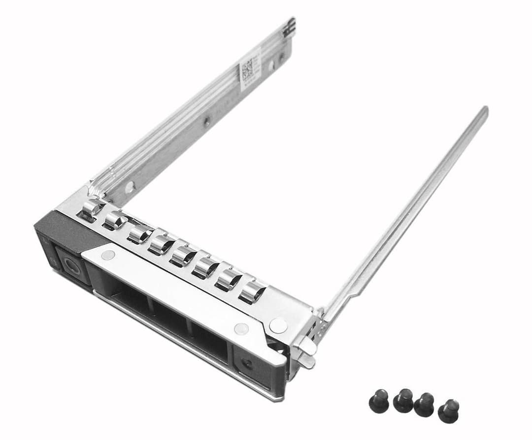 CoreParts KIT874 2.5" HotSwap Tray SATA/SAS for Dell PowerEdge R440, R540, R640, R740, R750, R760, R940, C6420 (OEM DXD9H) - Image 1