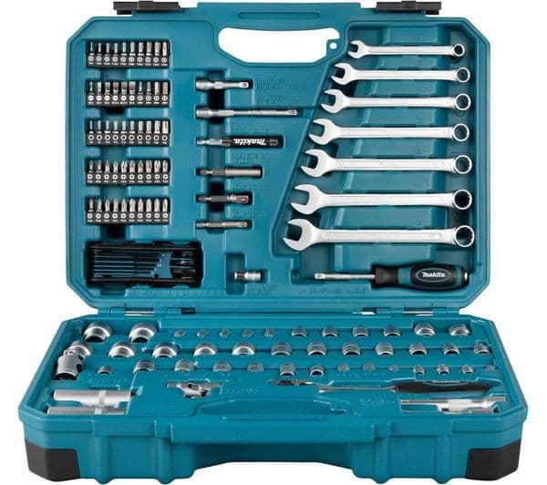 MAKITA E-06616 120-Piece Maintenance Tool Set - Image 1