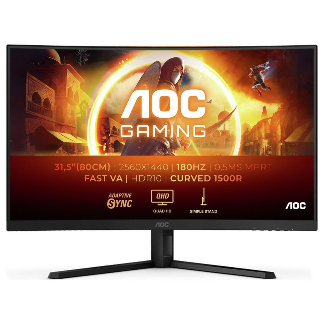 AOC CQ32G4VE 31.5 Inch 180Hz QHD Gaming Monitor - Image 3