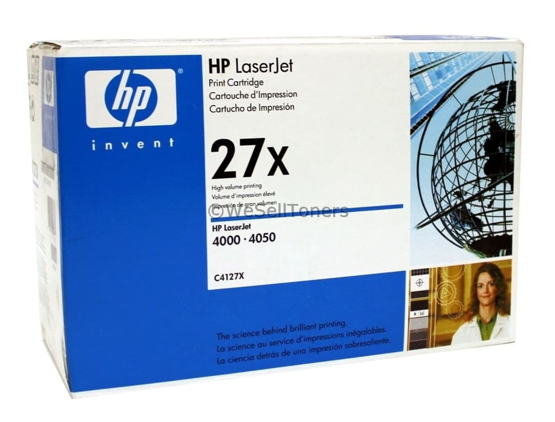 HP 27X C4127X Toner Cartridge for HP LaserJet Printers - Image 1