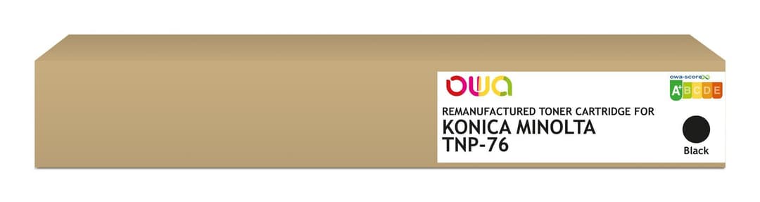 Armor OWA KONICA MINOLTA TNP-76 – Remanufactured Toner – Black - Image 1