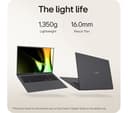 LG gram 17 17Z90S-G.AD79A1 17" Laptop - Intel® Core™ Ultra 7, 1 TB SSD, Dark Grey thumbnail 3