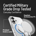 OX MagClear MagSafe Case for Apple iPhone 17 – Blue thumbnail 4