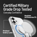 OX MagClear MagSafe Case for Apple iPhone 17 – Blue thumbnail 10