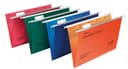 Rexel Crystalfile Classic Foolscap Suspension File 15mm Green (50) thumbnail 3