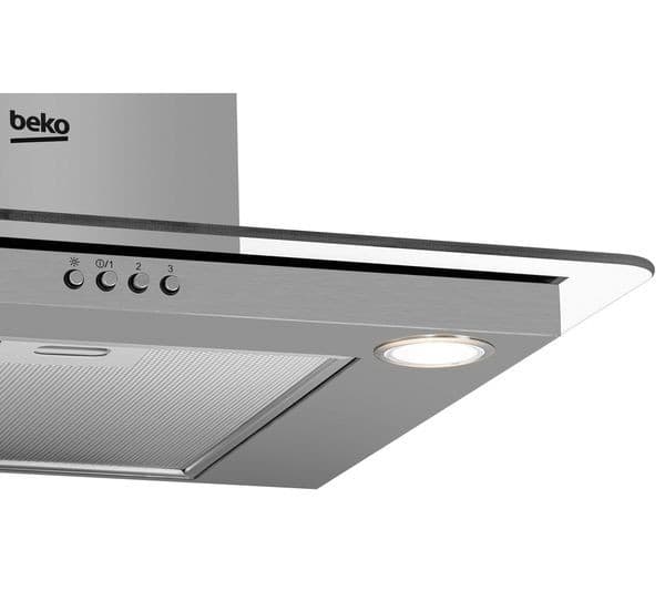 BEKO HCF61620X Chimney Cooker Hood - Stainless Steel - Image 3