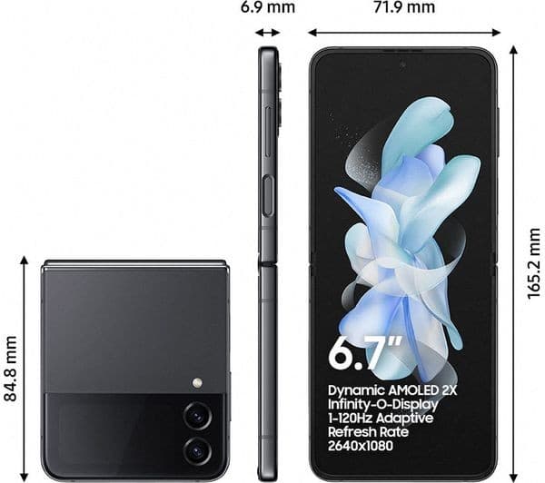 Samsung Galaxy Z Flip4 128GB Graphite - Image 2