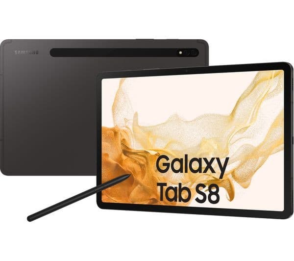 Samsung Galaxy Tab S8 11" Tablet 5G 128GB - Graphite - Image 1