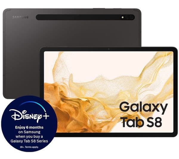 Samsung Galaxy Tab S8 11" Tablet 5G 128GB - Graphite - Image 8