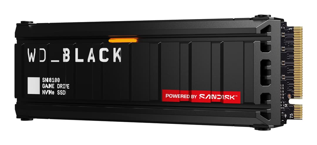 Western Digital Black WD_BLACK™ SN8100 NVMe™ SSD POWERED BY SANDISK 4 TB, [With Heatsink] - Image 2