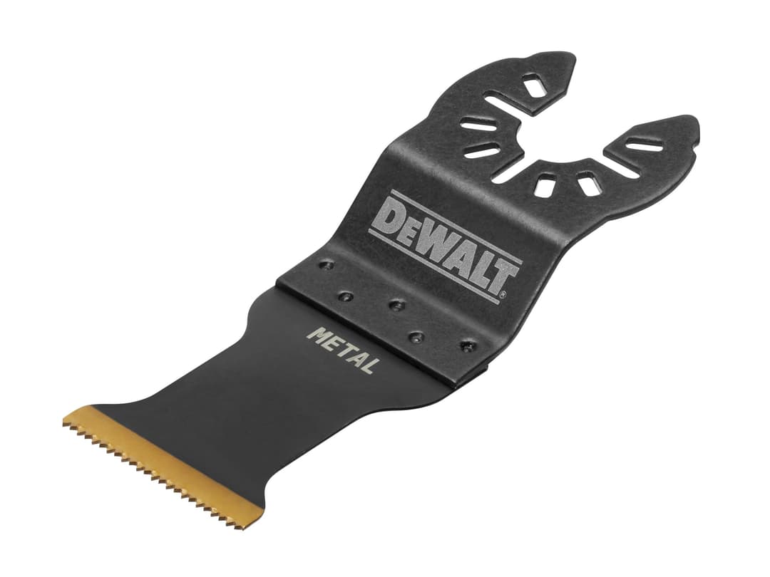 DEWALT DT20737 Titanium Metal Blade 30mm x 43mm - Silver - Image 1
