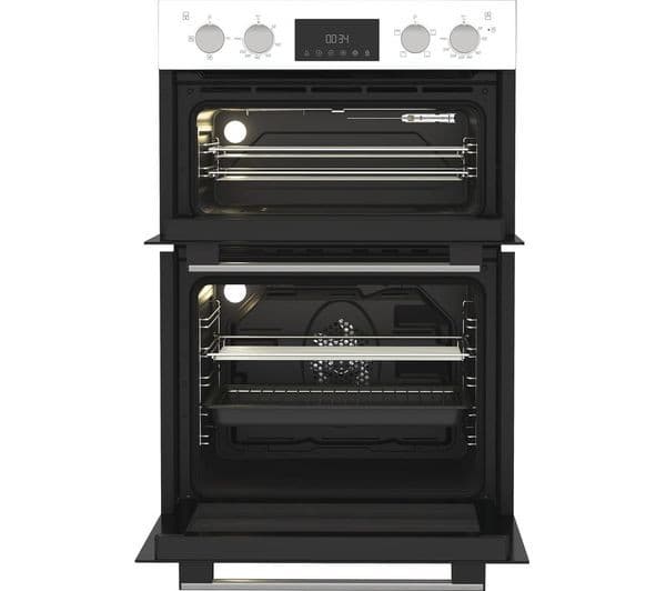 HOTPOINT DIH 10D W Electric Double Oven - White - Image 2