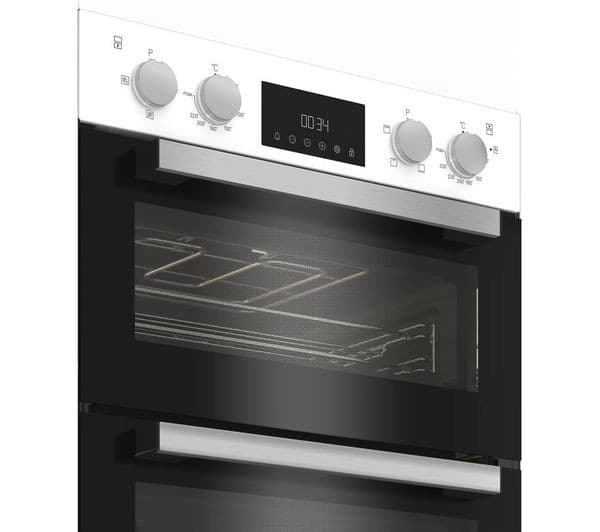 HOTPOINT DIH 10D W Electric Double Oven - White - Image 7