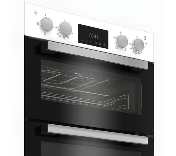 HOTPOINT DIH 10D W Electric Double Oven - White - Image 8