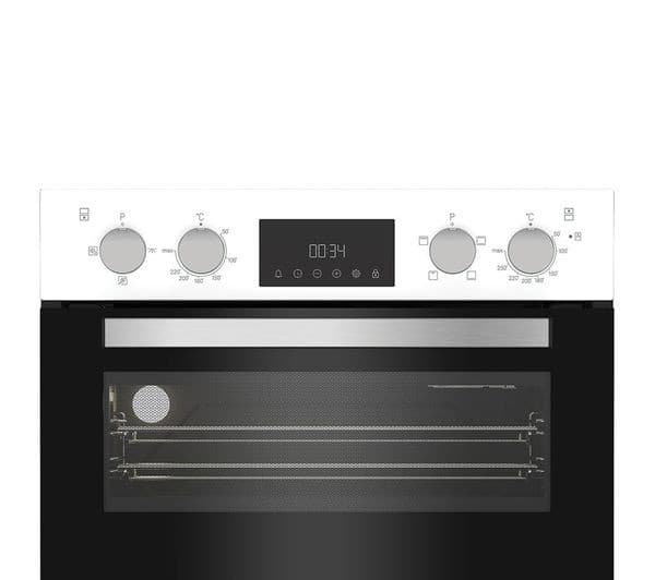 HOTPOINT DIH 10D W Electric Double Oven - White - Image 9