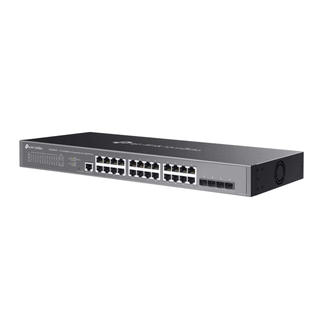 TP-Link Omada 24-Port 2.5GBASE-T L2+ 4 10GE SFP+ Slots Managed Switch - Image 3