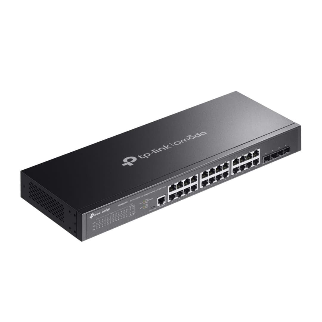 TP-Link Omada 24-Port 2.5GBASE-T L2+ 4 10GE SFP+ Slots Managed Switch - Image 4
