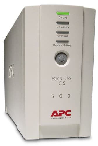 APC Back-UPS, 500VA/300W, Tower, 230V, 4x IEC C13 Outlets , User Replaceable Battery - Image 2