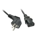 Lindy 2m Schuko angled to C13 Mains Cable thumbnail 1