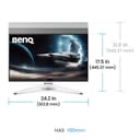 BenQ MOBIUZ EX271Q 27" Quad HD 180Hz HDR10 1ms IPS DisplayPort HDMI Gaming Monitor thumbnail 6