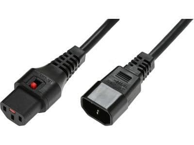 Microconnect PC1022 power cable Black 3 m C14 coupler C13 coupler - Image 1