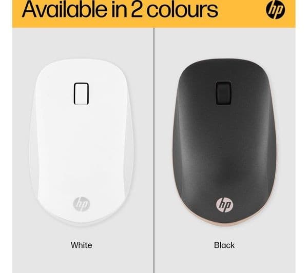 HP 410 Slim Wireless Optical Mouse - White - Image 8
