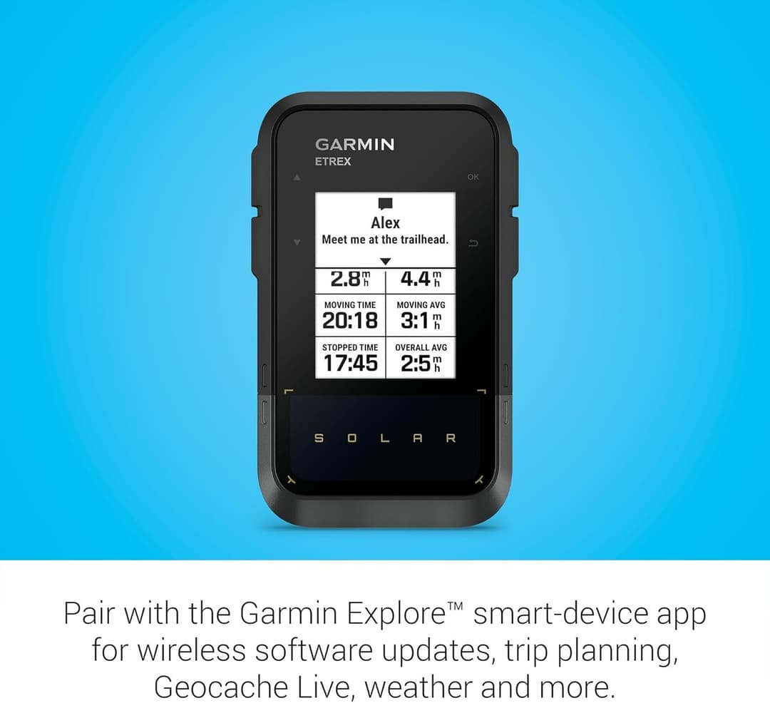Garmin eTrex Solar Handheld GPS - Image 4