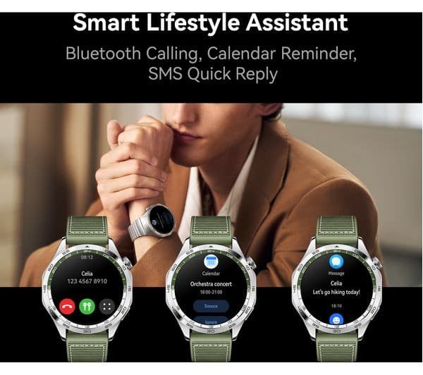 Huawei Watch GT 4 Smartwatch 46mm Green - Image 2